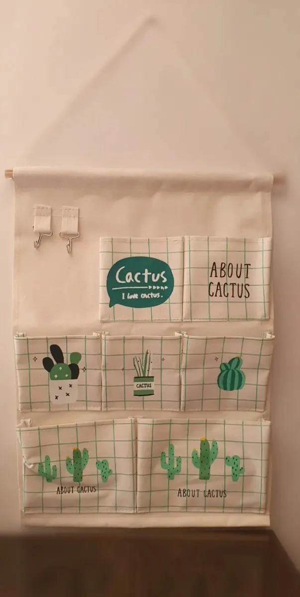 PACK CANASTO Y ORGANIZADOR COLGANTE PARA BAÑO - 2