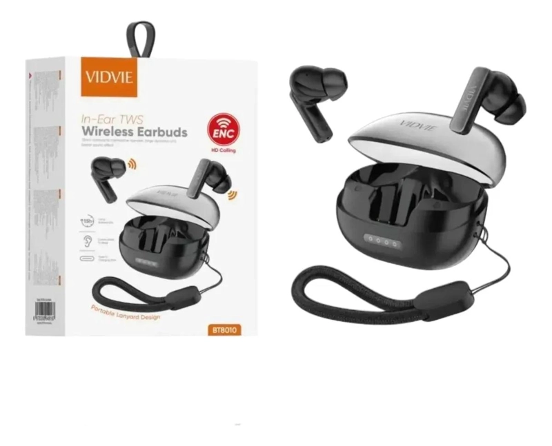 AUDIFONOS INALAMBRICOS BLUETOOTH IN-EAR VIDVIE BT8010 - 3