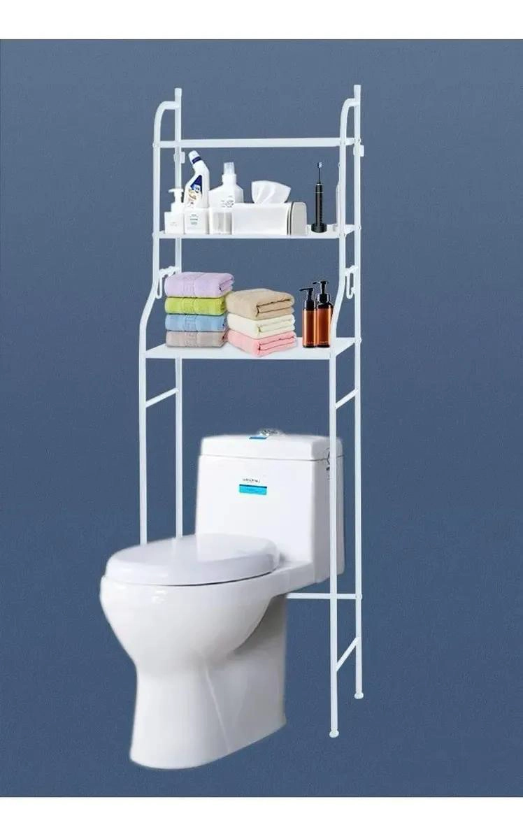 MUEBLE ORGANIZADOR PARA BAÑO BLANCO 153X47X25 CM - 1