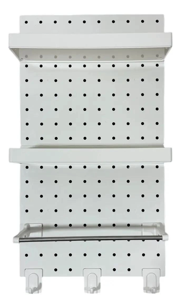 PLACA AJUSTABLE PARED CON AGUJERO Y GANCHO - 2