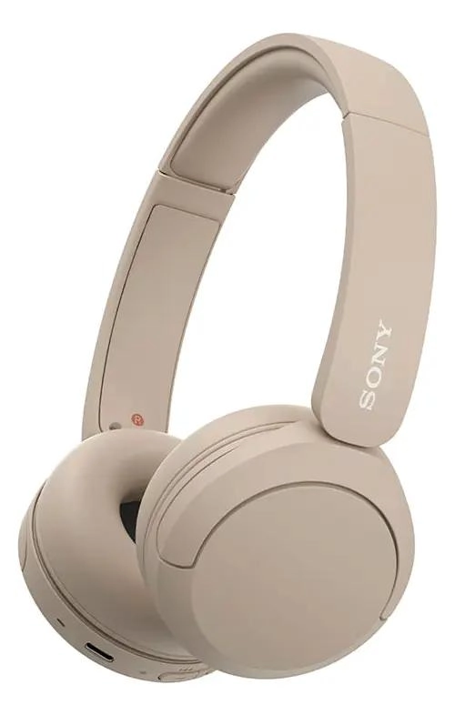 AUDIFONOS INALAMBRICOS BEIGE CON MICROFONO Y BATERIA DURM - 1