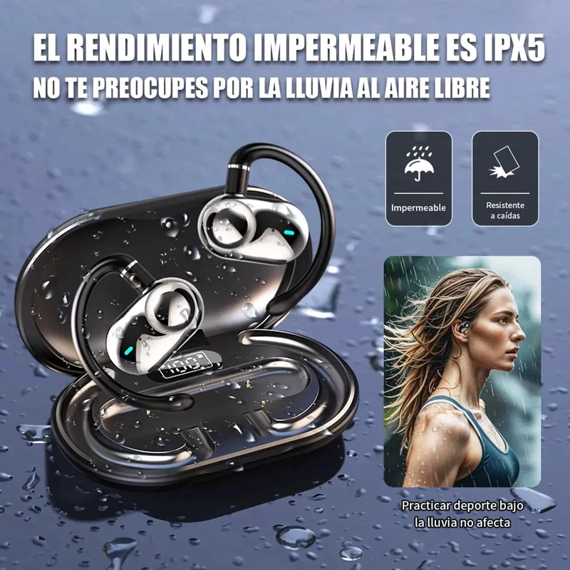 AURICULARES DE TRADUCCION CON GANCHO PARA OREJA JM18 - 5