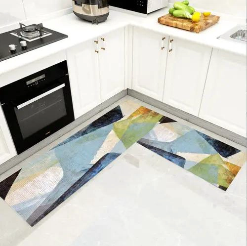 JUEGO DE 2 ALFOMBRAS ANTIDESLIZANTES PARA COCINA Y BAÑO - 2