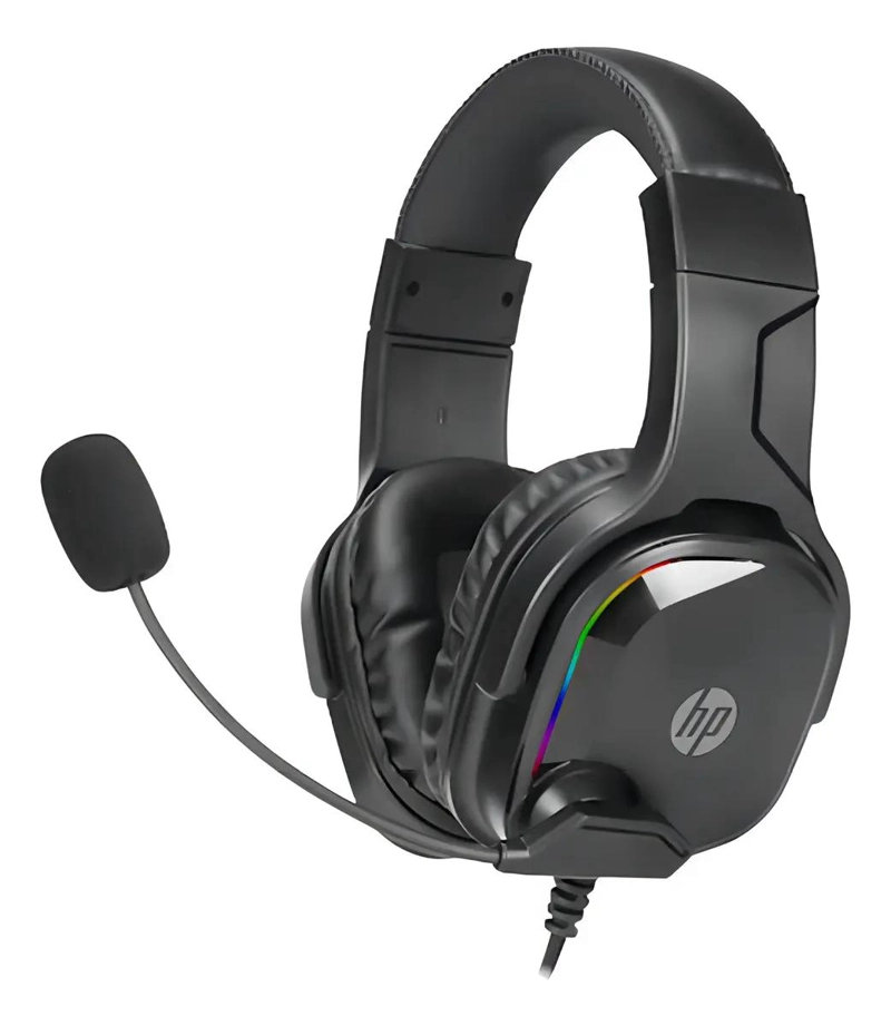 AUDIFONOS GAMER STEREO NEGRO CON MICROFONO - 1