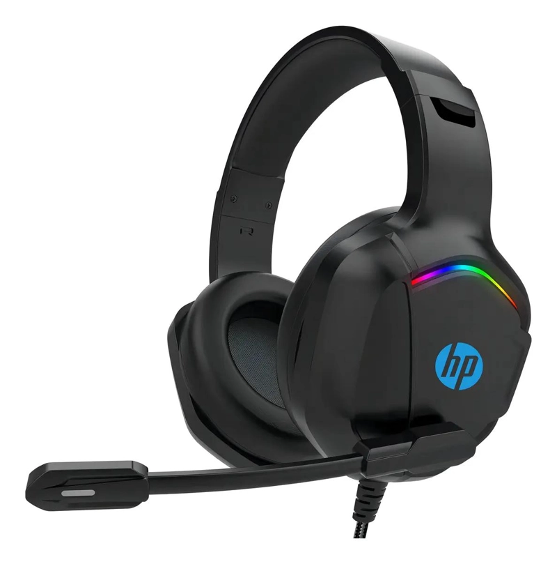 AUDIFONOS GAMER STEREO NEGRO CON MICROFONO - 5