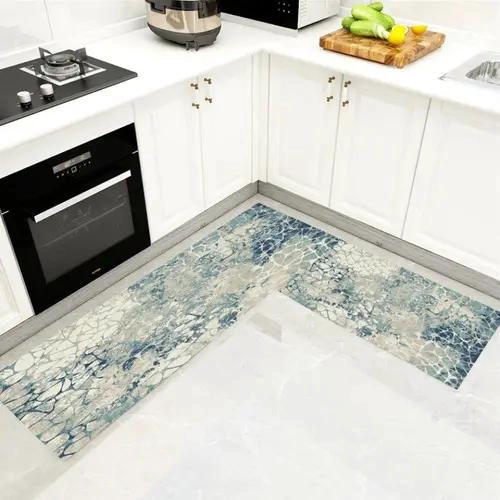 JUEGO DE 2 ALFOMBRAS ANTIDESLIZANTES PARA COCINA Y BAÑO - 2