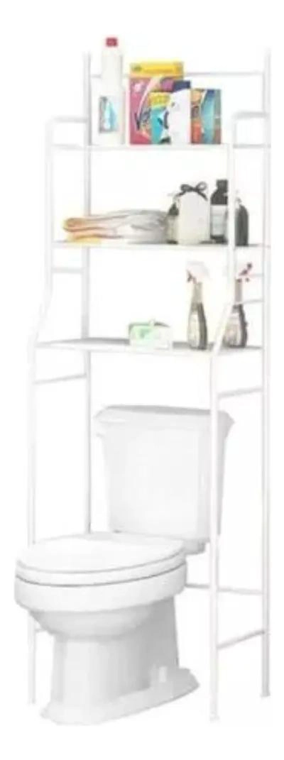 ORGANIZADOR PARA BAÑO CON ESTANTE PARA LAVADORA - 3