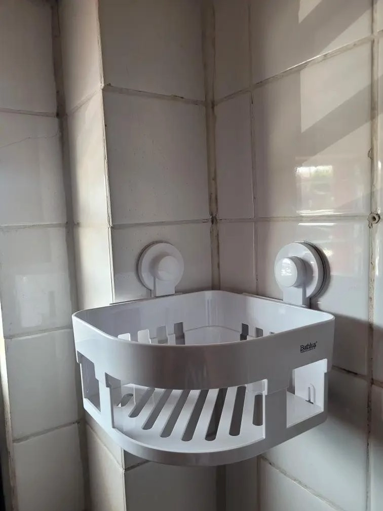 ORGANIZADOR ESQUINERO ADHESIVO PARA DUCHA Y COCINA - 2