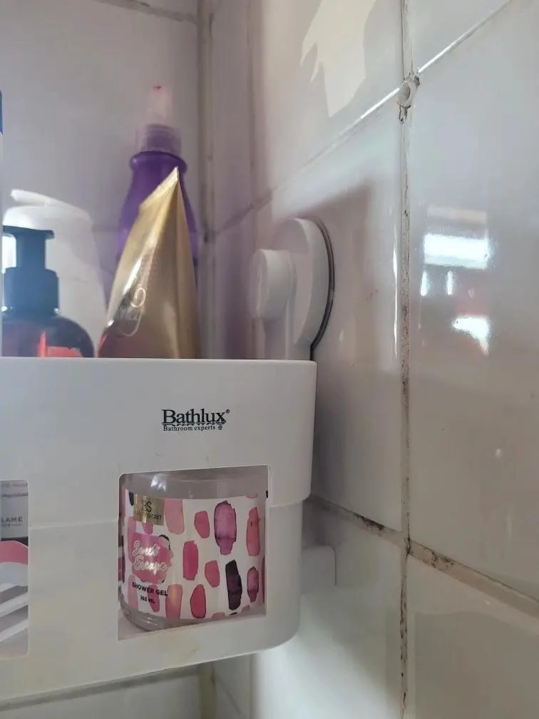 ORGANIZADOR ESQUINERO ADHESIVO PARA DUCHA Y COCINA - 4