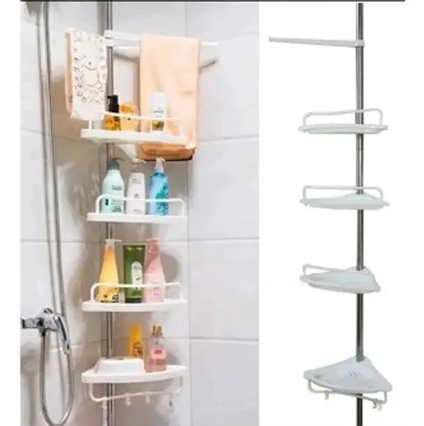 ORGANIZADOR ESQUINERO PARA BAÑO CON MULTIPLES NIVELES - 3