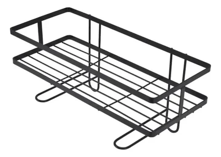 ESTANTE METALICO ORGANIZADOR PARA BAÑO Y REPISA DE INODOR - 3