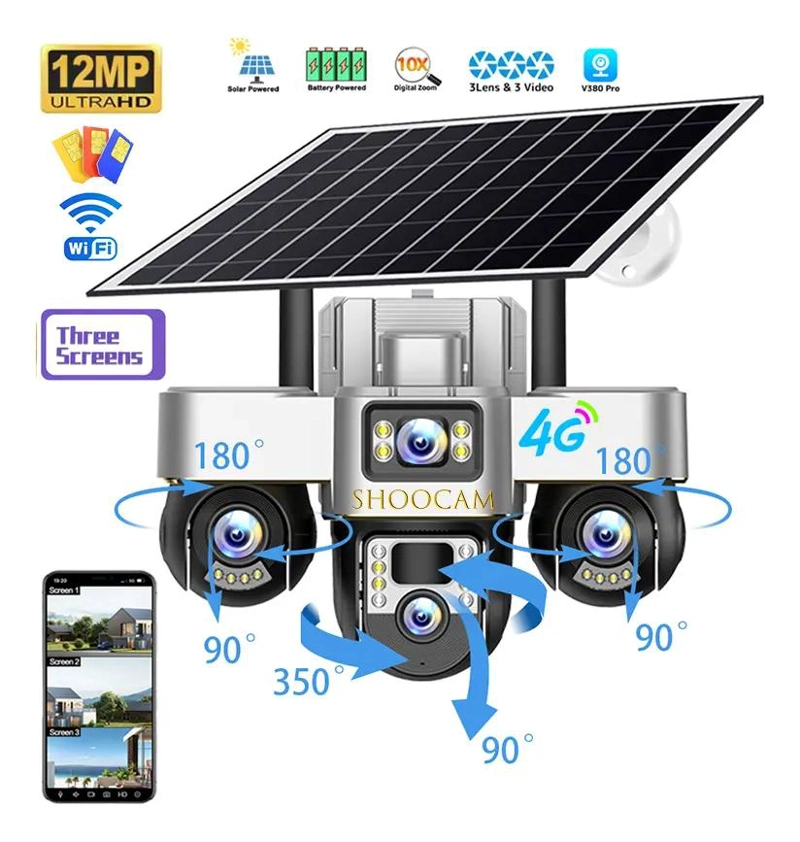 CAMARA SOLAR INALAMBRICA PARA VIDEOVIGILANCIA EXTERIOR - 5