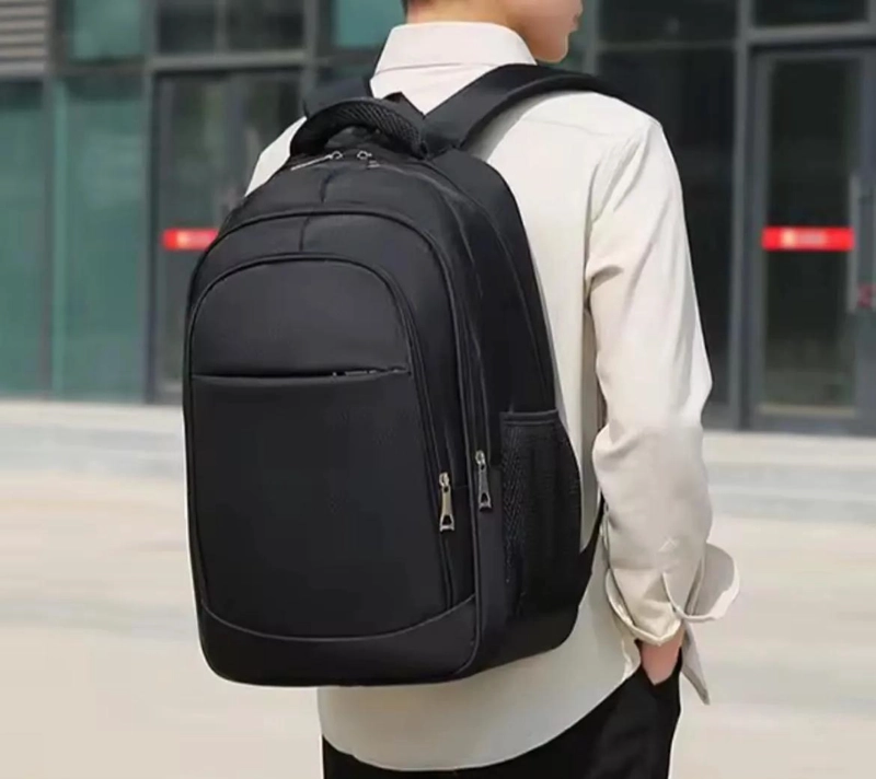 MOCHILA HOMBRE GRAN CAPACIDAD IMPERMEABLE UNIVERSITARIA - 5
