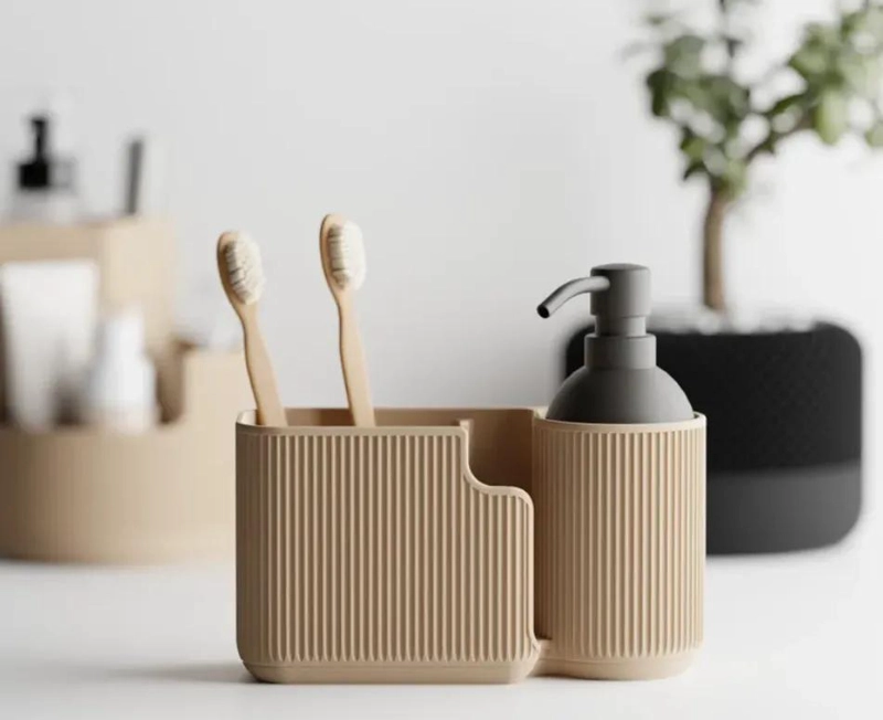 ORGANIZADOR DE BAÑO ELEGANTE Y FUNCIONAL - 1