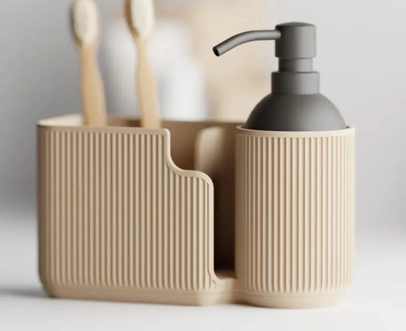 ORGANIZADOR DE BAÑO ELEGANTE Y FUNCIONAL - 2