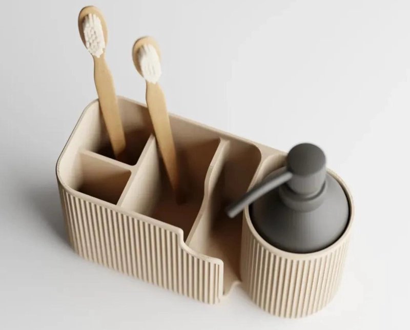 ORGANIZADOR DE BAÑO ELEGANTE Y FUNCIONAL - 3