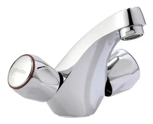 MONOBLOCK PARA LAVATORIO METAL STRETTO CROMO - 1