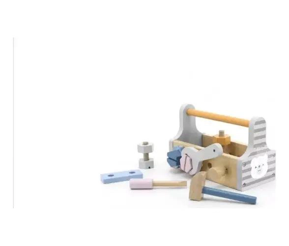 MALETA DE HERRAMIENTAS DE MADERA PARA NIÑOS - 3