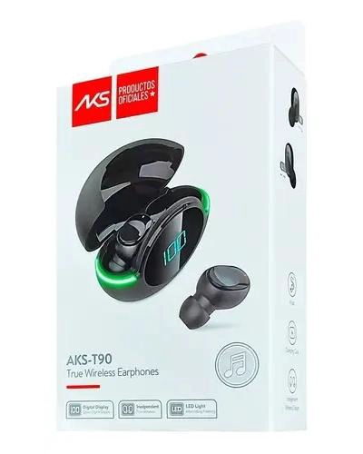 AUDIFONOS INALAMBRICOS RECARGABLES BLUETOOTH COLOR NEGRO - 2