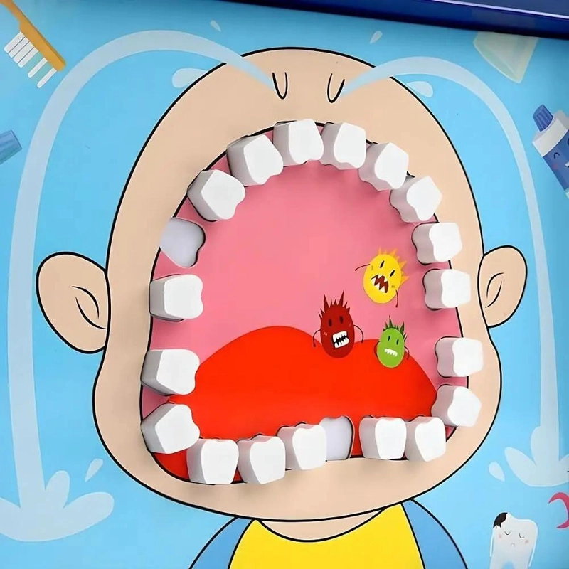 SET JUEGO DE ROLES DOCTOR Y DENTISTA DE MADERA PARA NIÑOS - 4