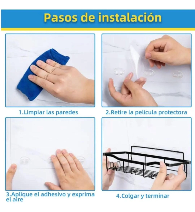 ORGANIZADOR DE 5 REPISAS PARA BAÑO Y COCINA - 2