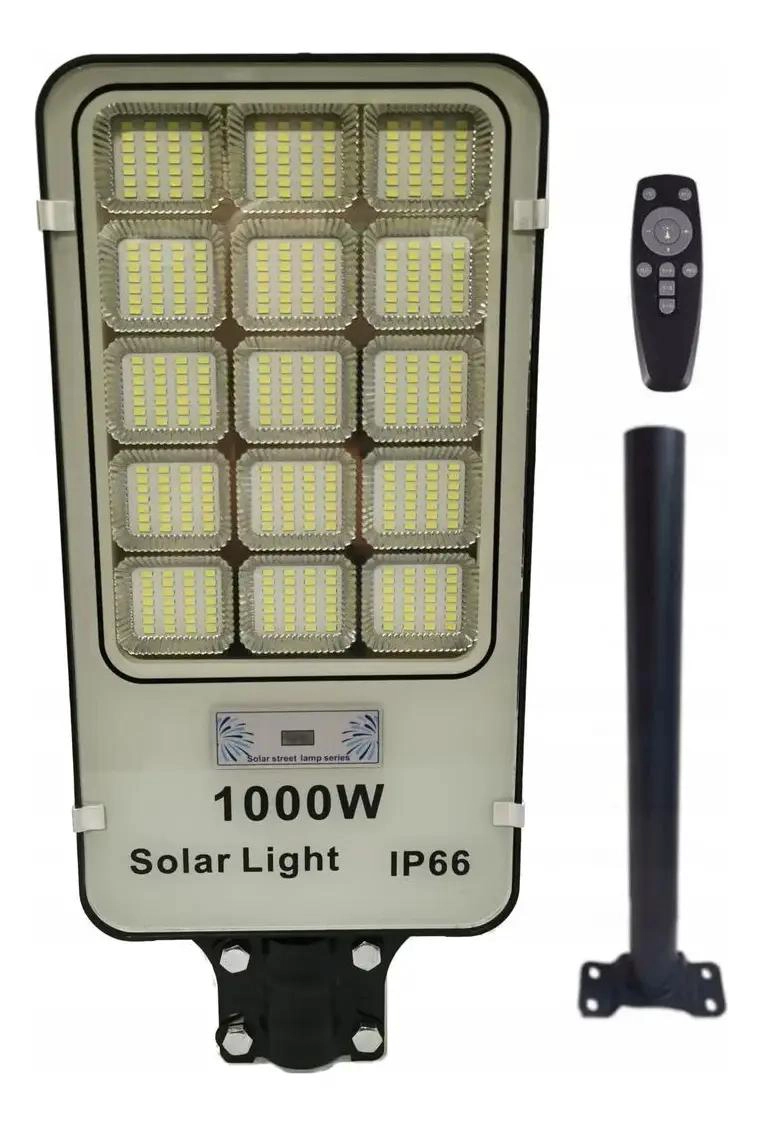 PACK DE 3 FOCOS SOLARES LED 1000W PARA EXTERIOR - 4