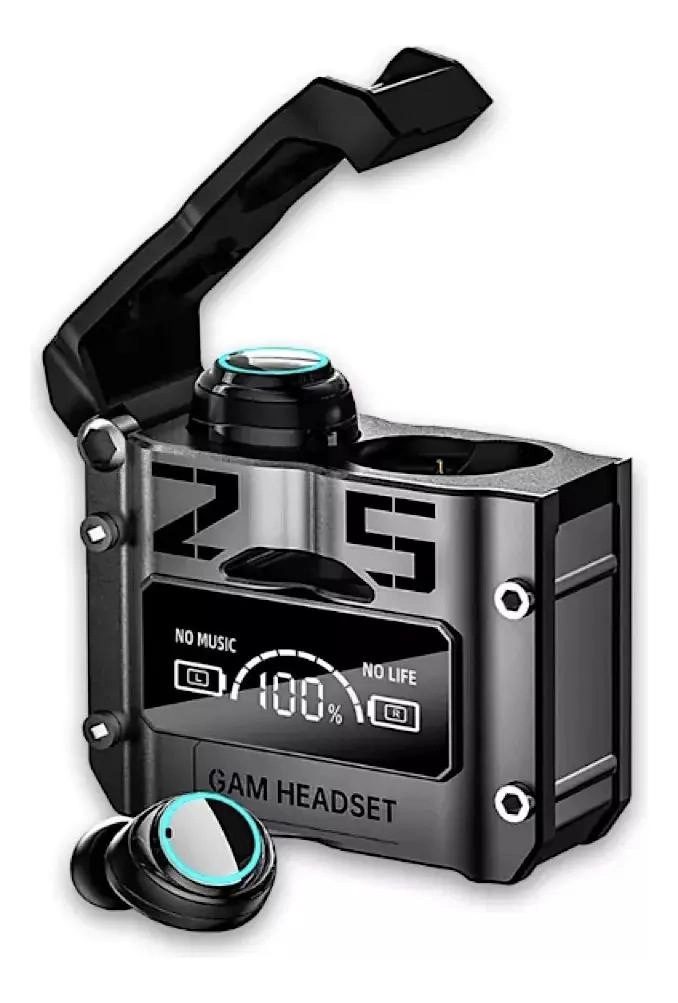 AUDIFONOS INALAMBRICOS GAMER BLUETOOTH 5.3 M25 TACTIL HI- - 3