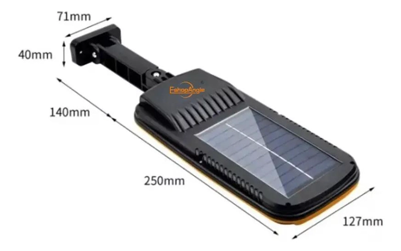 FOCO SOLAR EXTERIOR CON SENSOR DE MOVIMIENTO Y CONTROL - 3