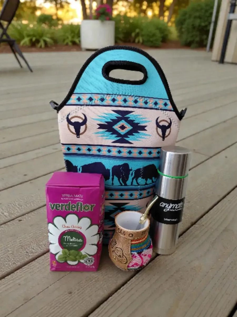 SET MATERO COMPLETO CON TERMO 500ML Y BOMBILLA - 1