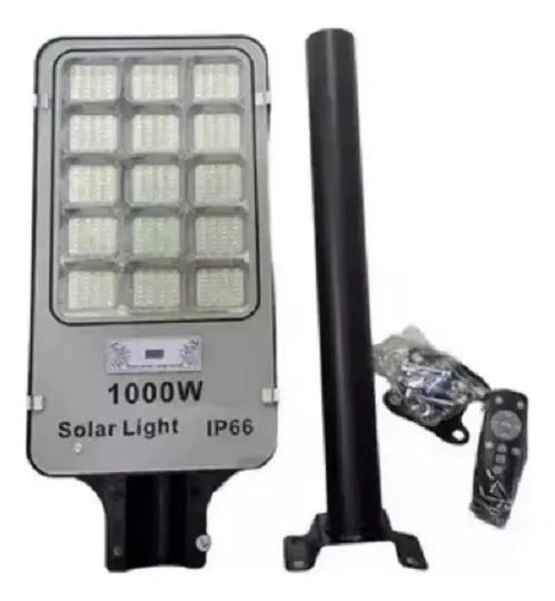 PACK 3 FOCOS SOLARES LED 1000W PARA EXTERIOR - 2