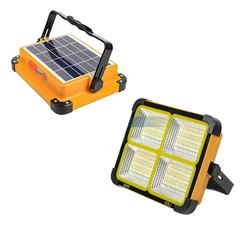 REFLECTOR SOLAR PORTATIL LED CON BATERIA 12000MAH - 1