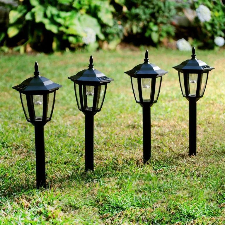 ESTACAS SOLARES LED 1W IP54 LUZ FRIA PACK 4 - 2