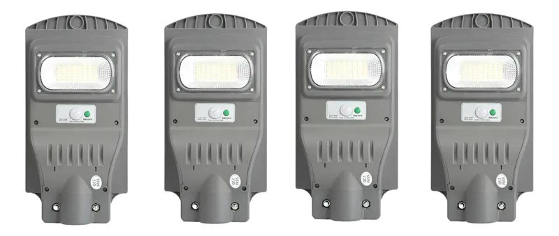 PACK 4 FOCOS SOLARES LED 50W CON BATERIA LIFEPO4 5000AH - 1