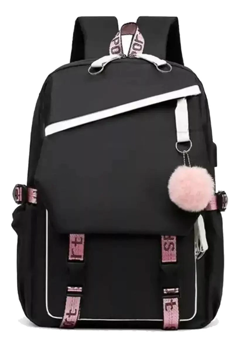 MOCHILA URBANA JUVENIL CON INTERFAZ USB Y AUXILIAR - 1