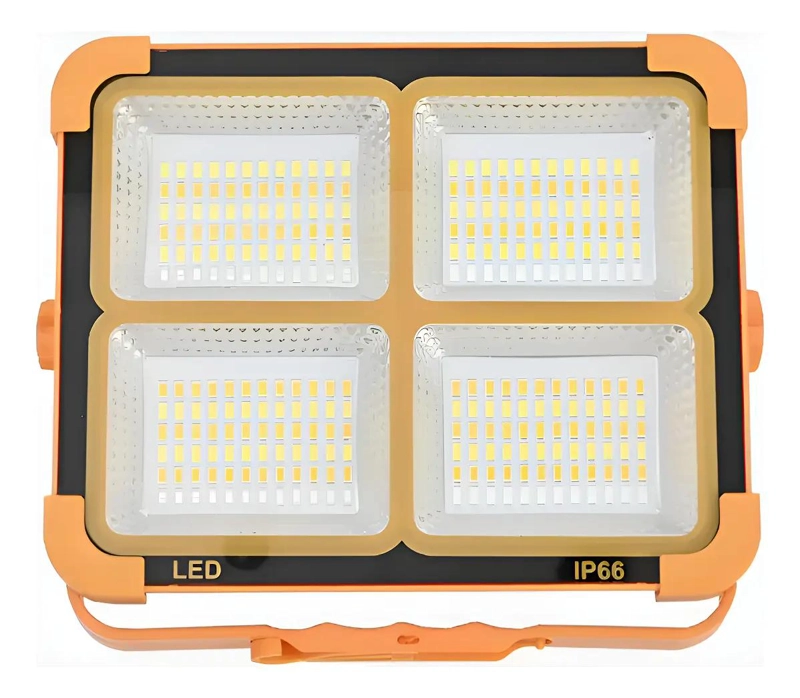 FOCO LED SOLAR RECARGABLE PORTATIL PARA EMERGENCIAS - 1