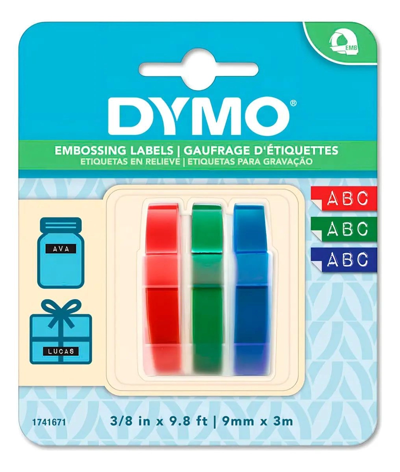 SET 3 CINTAS PVC 9MM X 3M AZUL VERDE ROJO - 2