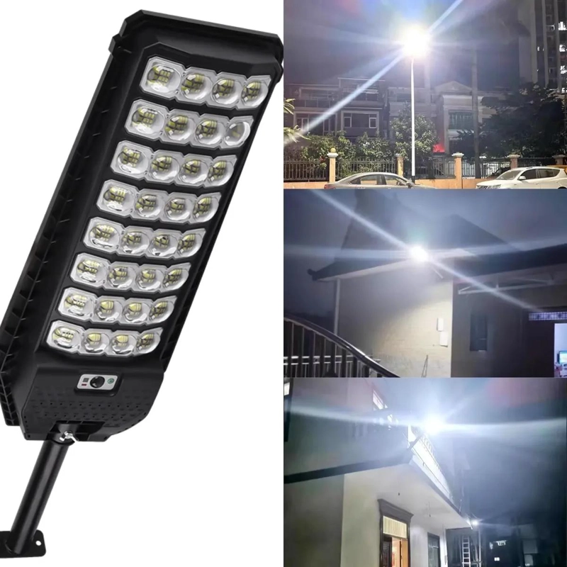 LUMINARIA PUBLICA SOLAR 400W CON CONTROL Y SENSOR DE MOV - 4