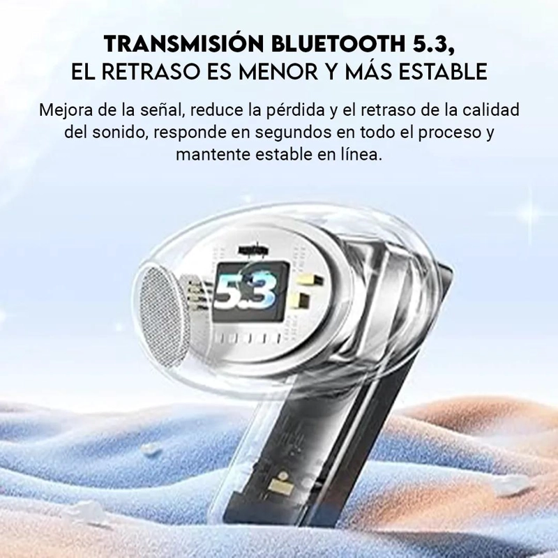 AUDIFONOS INALAMBRICOS BLUETOOTH T87 TWS NEGRO - 4