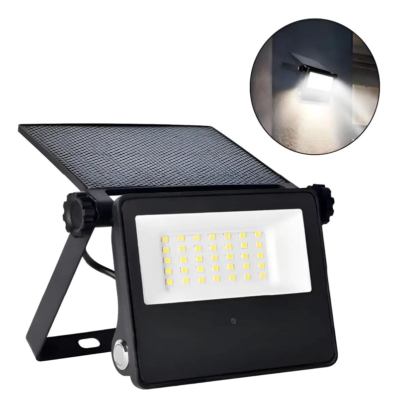 LAMPARA SOLAR LED 180W CON CONTROL REMOTO - 1