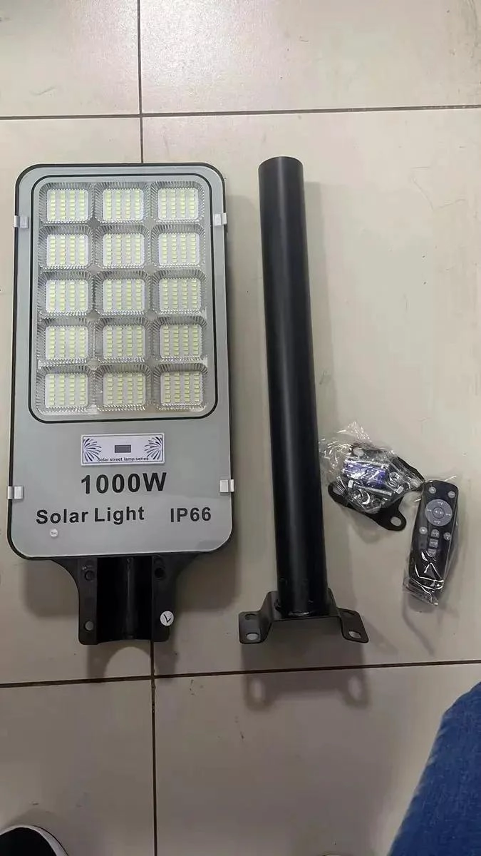 SET DE 2 FOCOS SOLARES DE ALTA POTENCIA 1000W PARA EXTER - 2