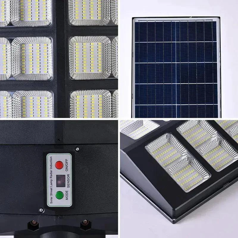 PACK 3 FOCOS SOLARES 1000W PARA EXTERIOR IP66 - 4