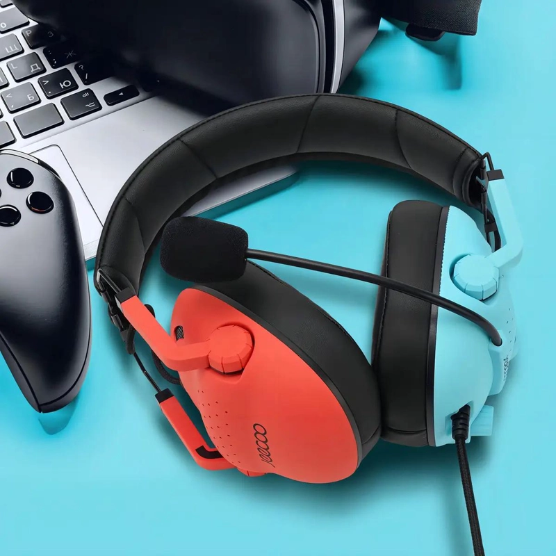 AUDIFONOS GAMER OVER-EAR CON MICROFONO PARA CONSOLAS - 3