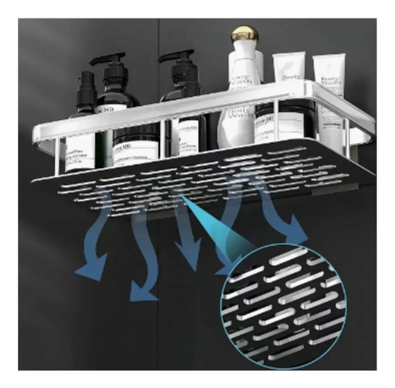 ORGANIZADOR ADHESIVO PARA BAÑO Y DUCHA - 2