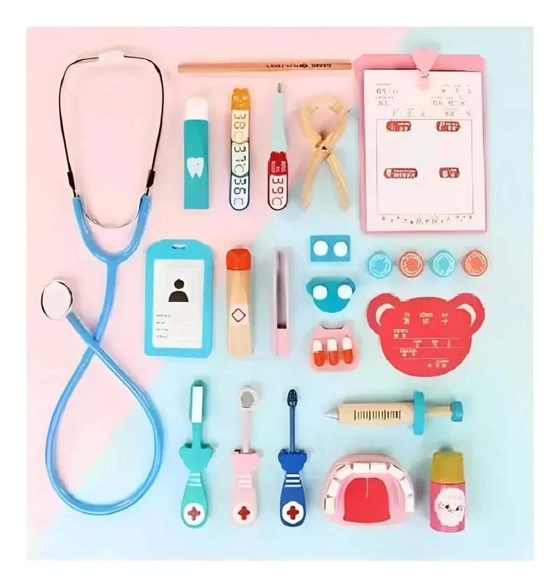 SET DE JUEGO DENTISTA INFANTIL DE MADERA - 3