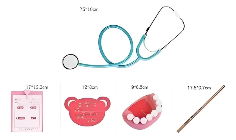 SET DE JUEGO DENTISTA INFANTIL DE MADERA - 5