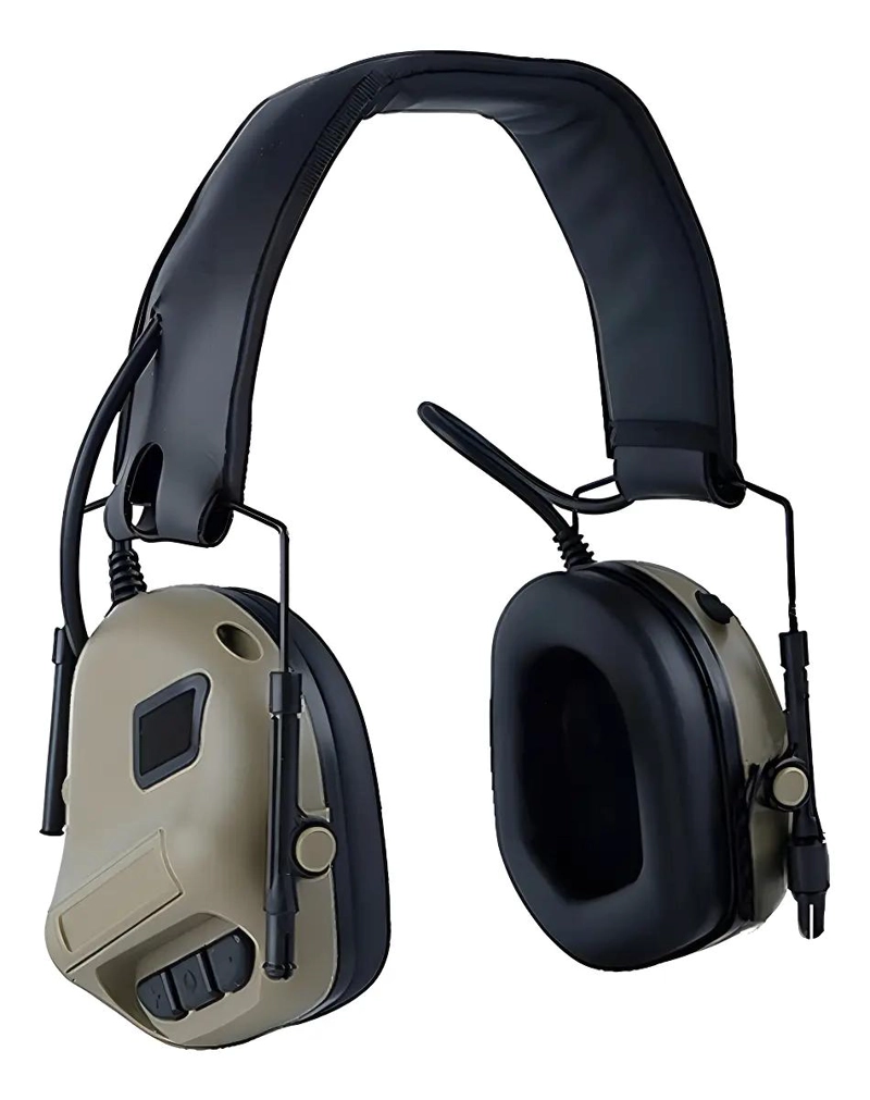 AURICULARES TACTICOS CON REDUCCION DE RUIDO NRR 21DB SNR - 1