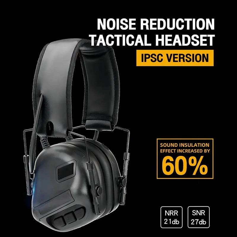 AURICULARES TACTICOS CON REDUCCION DE RUIDO NRR 21DB SNR - 3