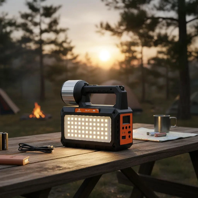 KIT DE EMERGENCIA SOLAR CON RADIO Y AMPOLLETAS - 3
