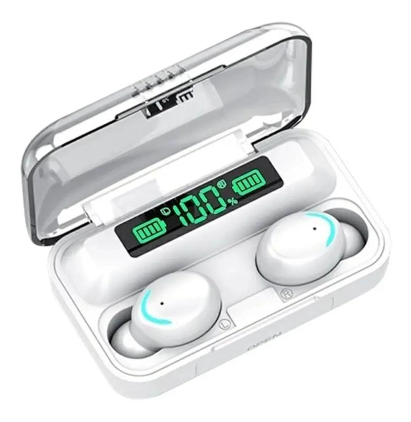 AUDIFONOS BLUETOOTH TWS CON MANOS LIBRES Y BATERIA 1200MA - 1
