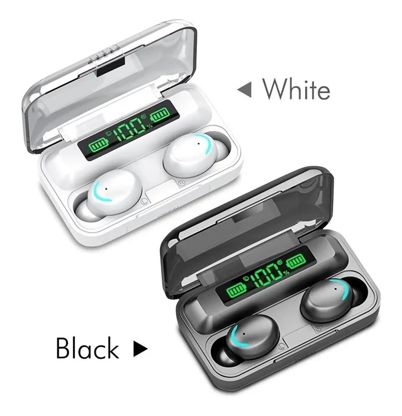 AUDIFONOS BLUETOOTH TWS CON MANOS LIBRES Y BATERIA 1200MA - 3